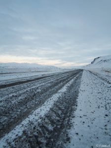 Route F249 en hiver - Islande