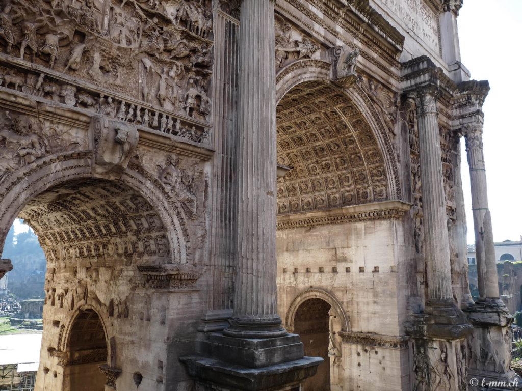 Arc de Septime Sévère - Le forum romain - Rome