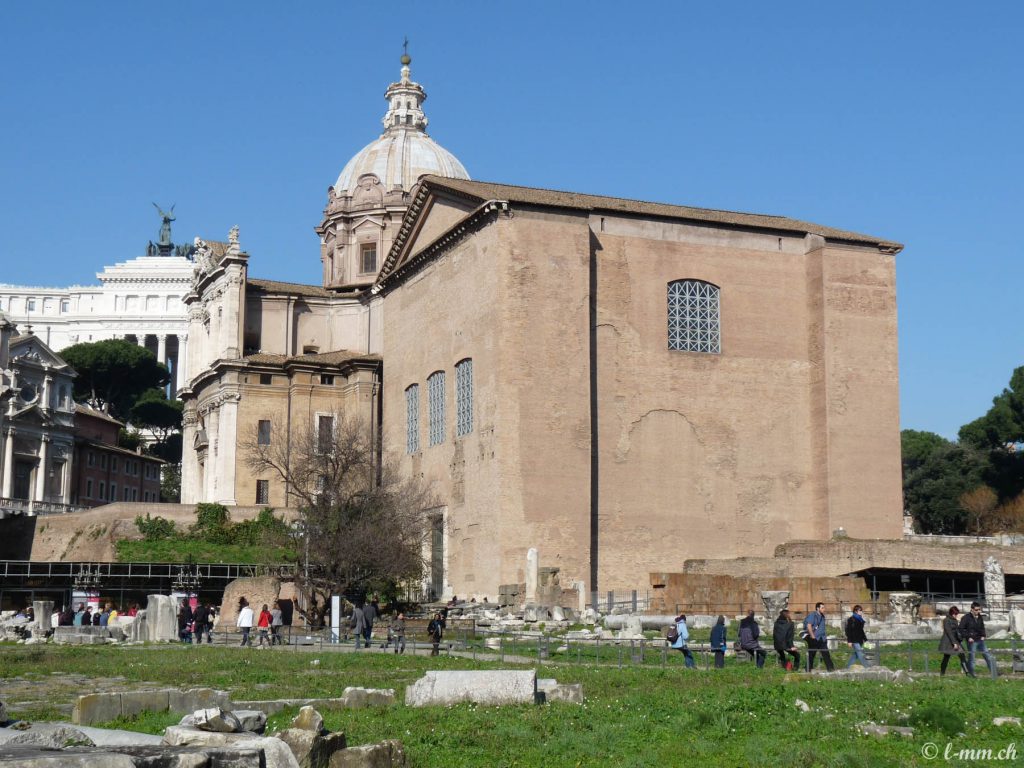 La curia Julia - Le forum romain - Rome